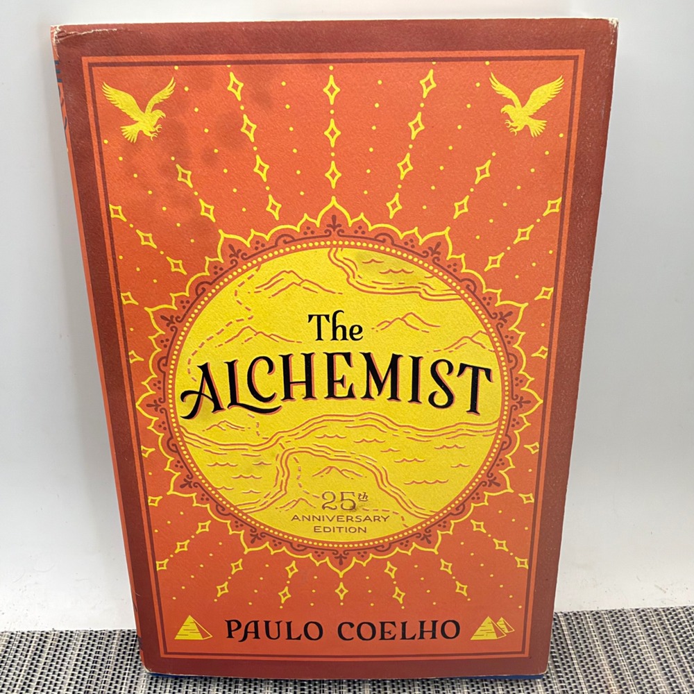 The Alchemist Paulo Coelho 25th Anniversary Edition Hardcover Illustrated Book